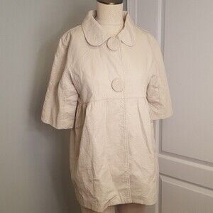 Miss Me Off White Blazer Jacket Baby Doll